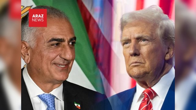  دست رد ترامپ بر سینه پهلوی؛ زمانش مناسب نیست    