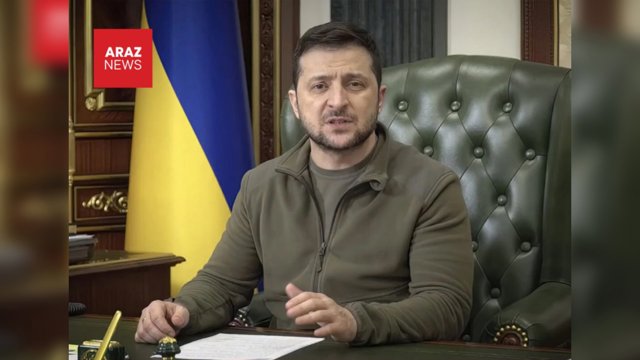  زلنسکی: اعتراضات ایران یک «قیام» است                  