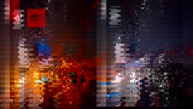  مراسم خاکسپاری علیرضا صیدی، نوجوان ۱۶ ساله جان‌باخته در اعتراضات مردمی تهران        