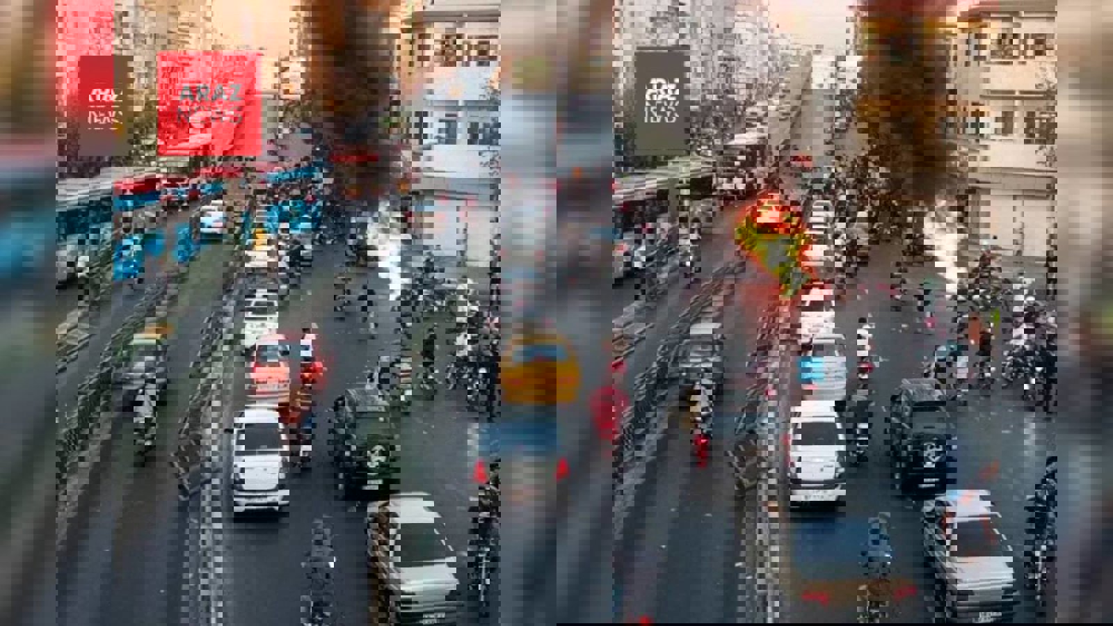 بازدید سفیر تورکیه به همراه سفرای برخی از کشورهای مستقر در تهران از خسارات اعتراضات اخیر