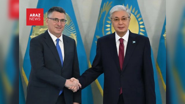  سفر تاریخی وزیر خارجه اسرائیل به قزاقستان پس از پیوستن آستانه به توافق‌های ابراهیم     