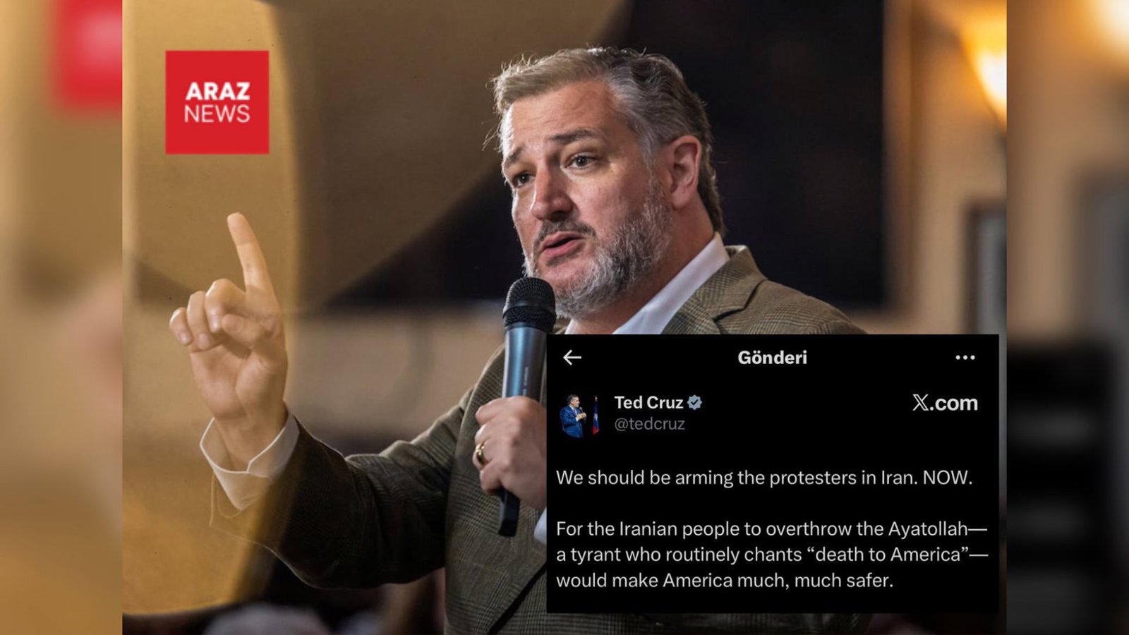 سناتور آمريكايى خواستار مسلح كردن معترضان ايران شد