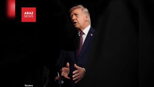 ترامپ: قصد گفت و گو با ايران را دارم؛ ناوهاى قدر تمند در راه هستند