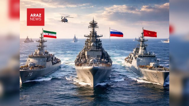 İran, Rusiya və Çin Hörmüz boğazında birgə hərbi təlim keçirir