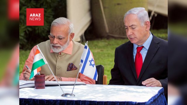 نخست وزير هند همزمان با افزايش تنش هاى آمريكا و ايران به اسرائيل سفر كرد