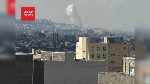 Təbrizin bəzi nöqtələrində partlayışların baş verdiyi barədə ilkin hesabatlar və görüntülər yayılıb