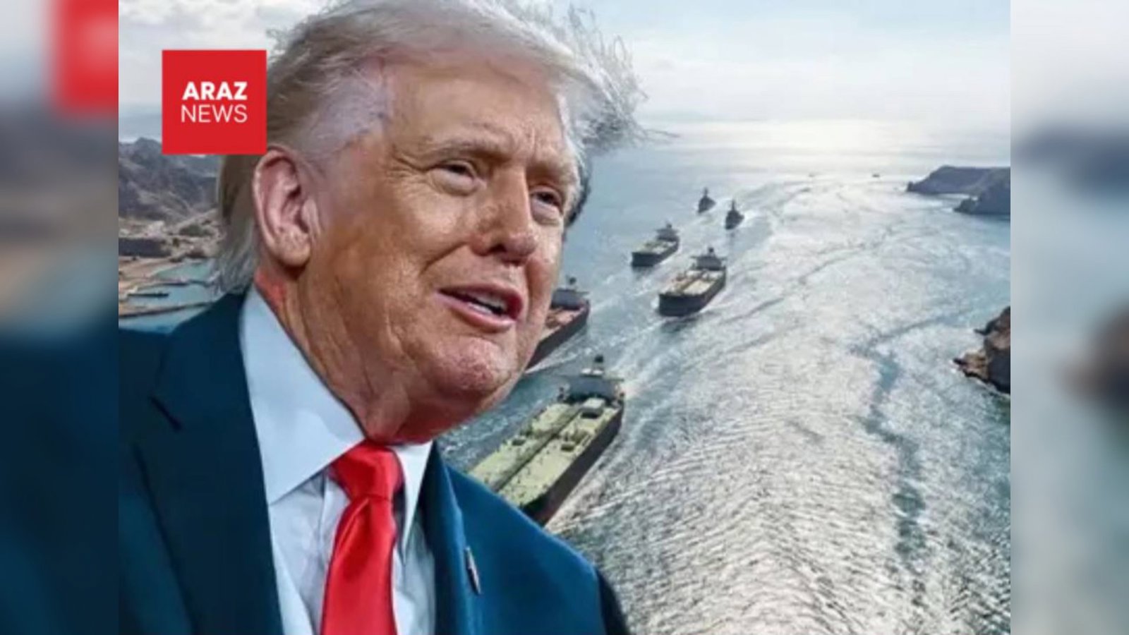  تهدید ترامپ علیه ایران در صورت بستن تنگه هرمز             