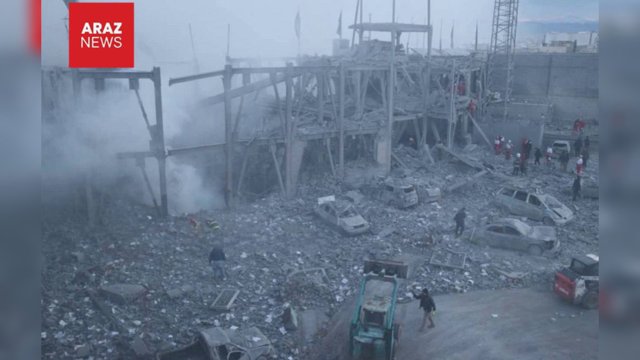 Zəncanın Hüseyniyyə-yi Əzəm hava hücumuna məruz qaldı