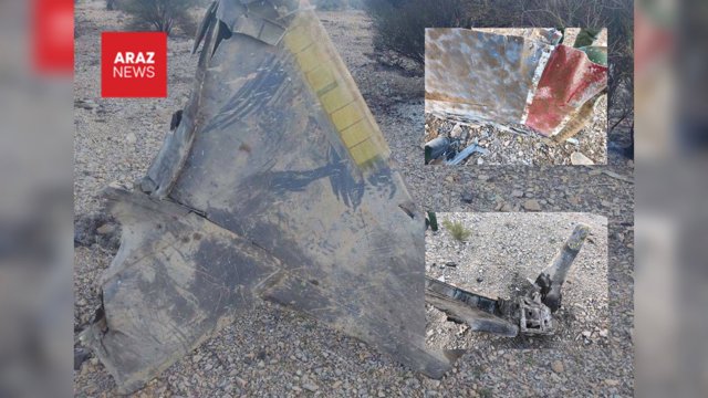 سپاه با انتشار برخى تصاوير ادعا مى كند كه يك جنگنده اف- ٣٥ آمريكايى را سرنگون كرده است