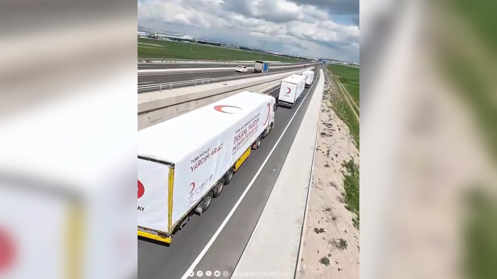   ارسال کمک‌های بشردوستانه ترکیه به ایران؛ چندین کامیون وارد کشور شد             