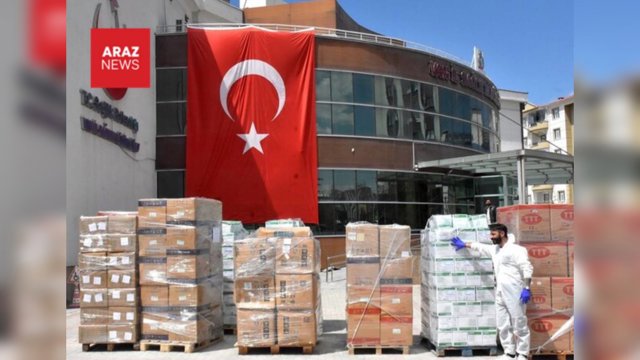 كاروان كمكهاى انسانى توركيه بار ديگر راهى ايران شد