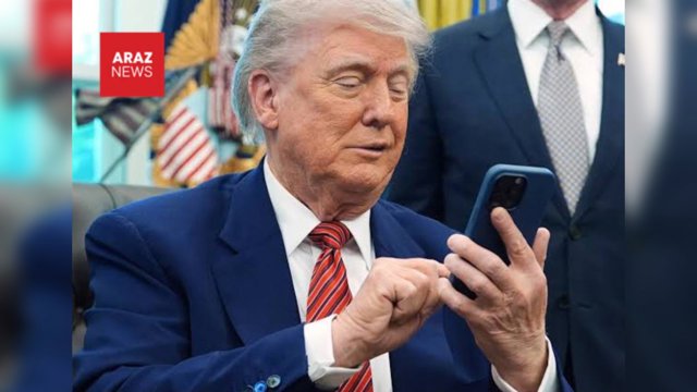 ترامپ: اگرايران مذاكره مى خواهد، با ما تماس بگیرد
