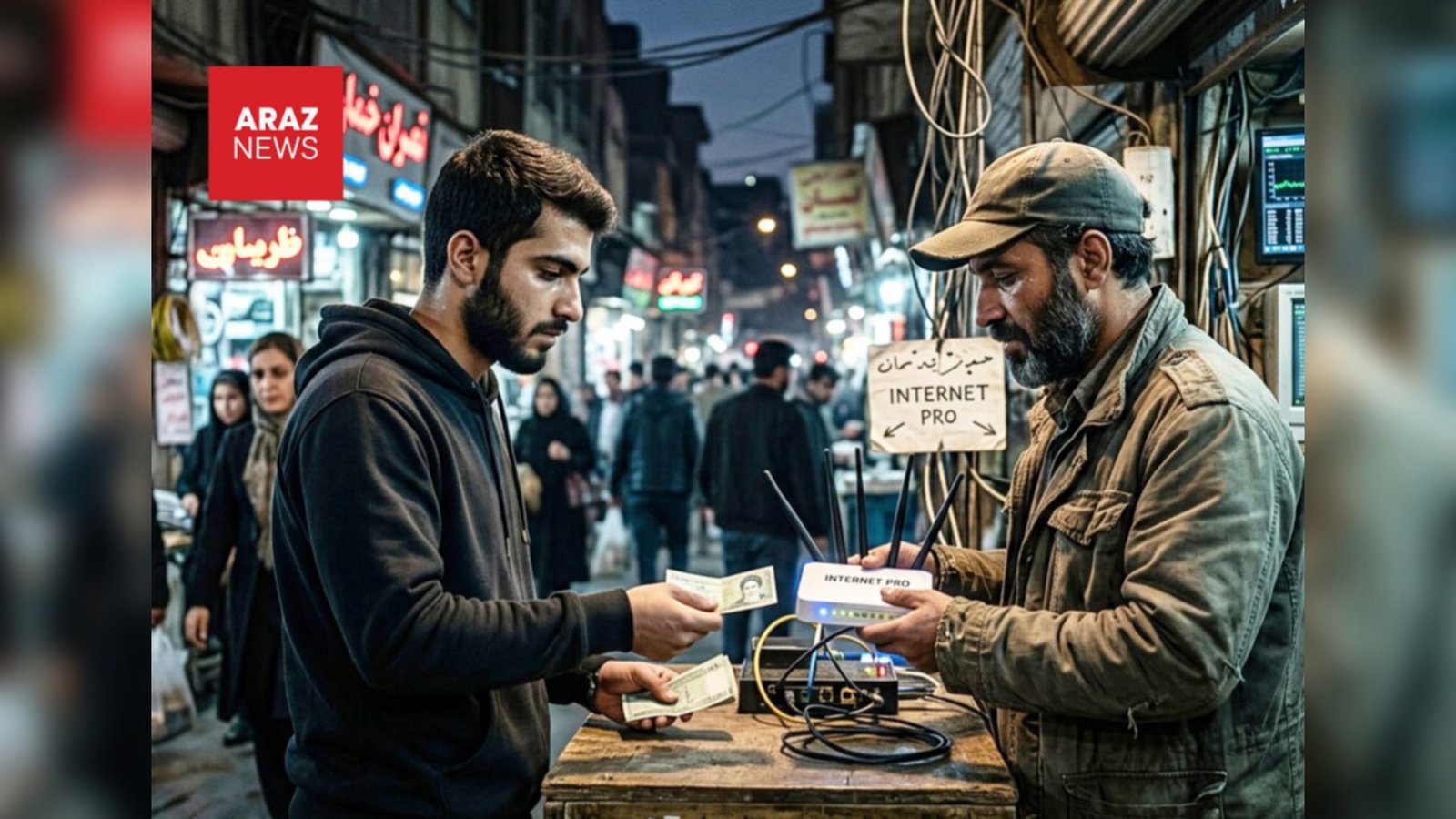  گزارش رسانه‌های حکومتی از شکل‌گیری بازار سیاه “اینترنت پرو” در ایران 