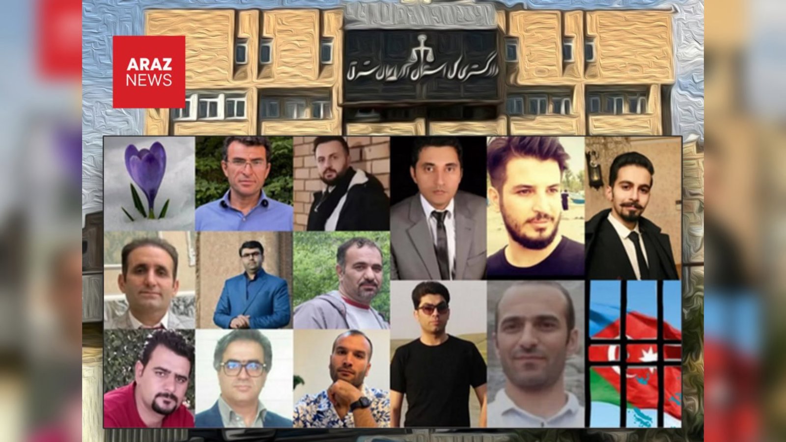 Təbriz Apellyasiya Məhkəməsi 13 azərbaycanlı fəalın hökmünü qüvvədə saxladı; ümumilikdə 85 ildən çox həbs