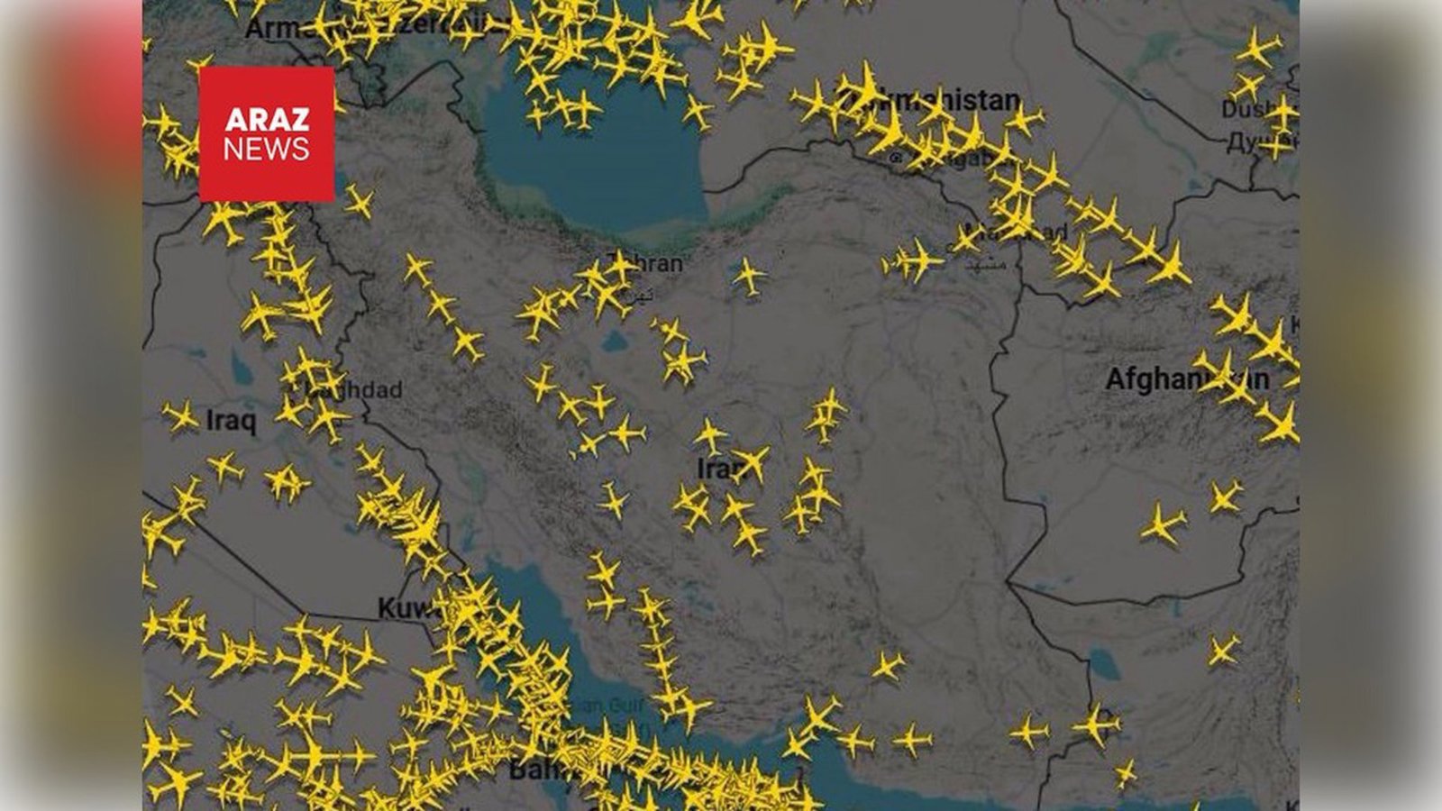 فضای هوایی ایران به شرایط عادی بازگشت