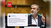 ابراهیم عزیزی: جنگ دیگر به منطقه محدود نخواهد ماند