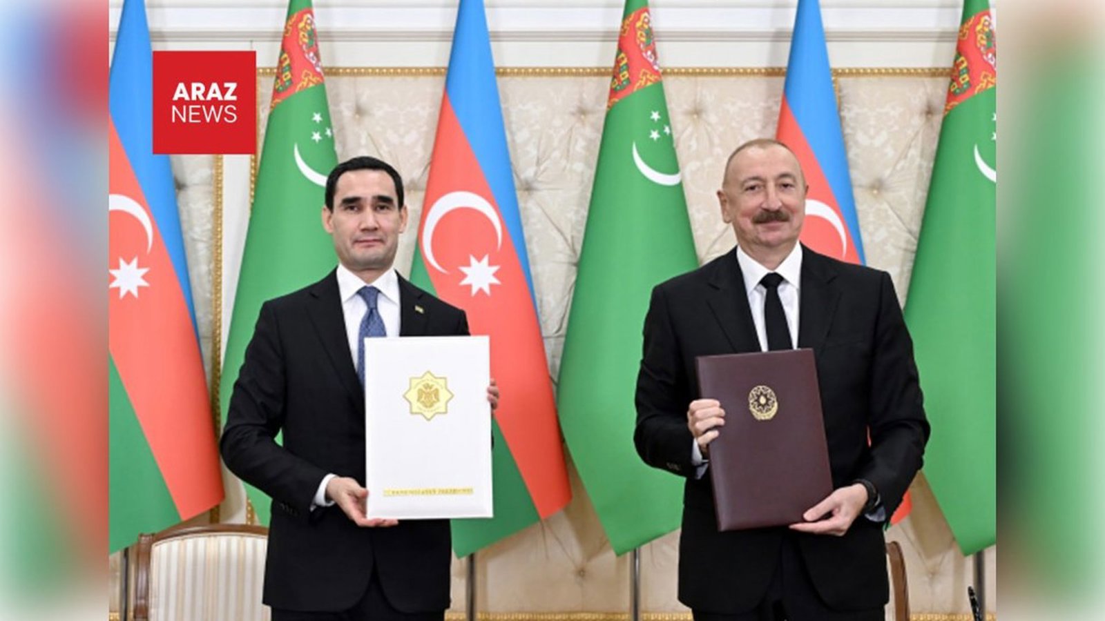 Azərbaycan Respublikası və Türkmənistan 12 əməkdaşlıq sənədi imzaladı