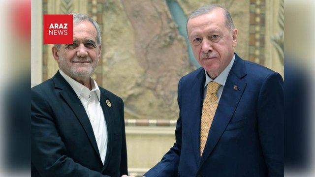 Ərdoğan Pəzəşkianla telefon danışığında: İran və ABŞ arasındakı sülh prosesinə dəstək veririk
