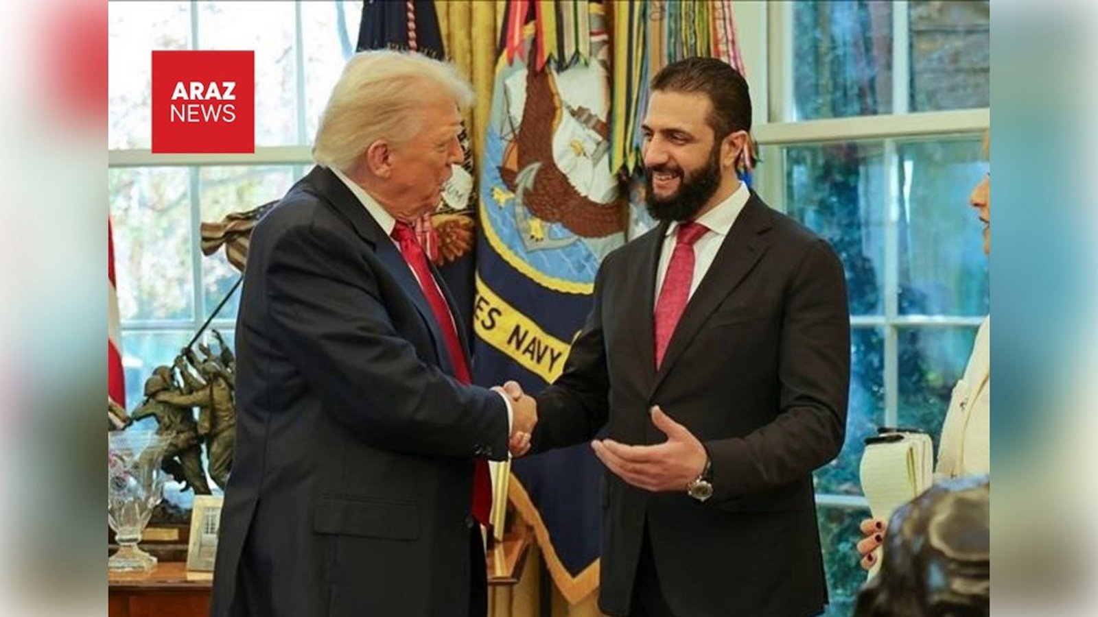 دونالد ترامپ، رئیس جمهور آمریکا: احتمال سپردن پرونده حزب‌الله لبنان به سوریه را با احمد الشرع در گروه هفت مطرح کرد