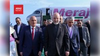 قالیباف برای شرکت در اجلاس کشورهای اسلامی وارد باکو شد
