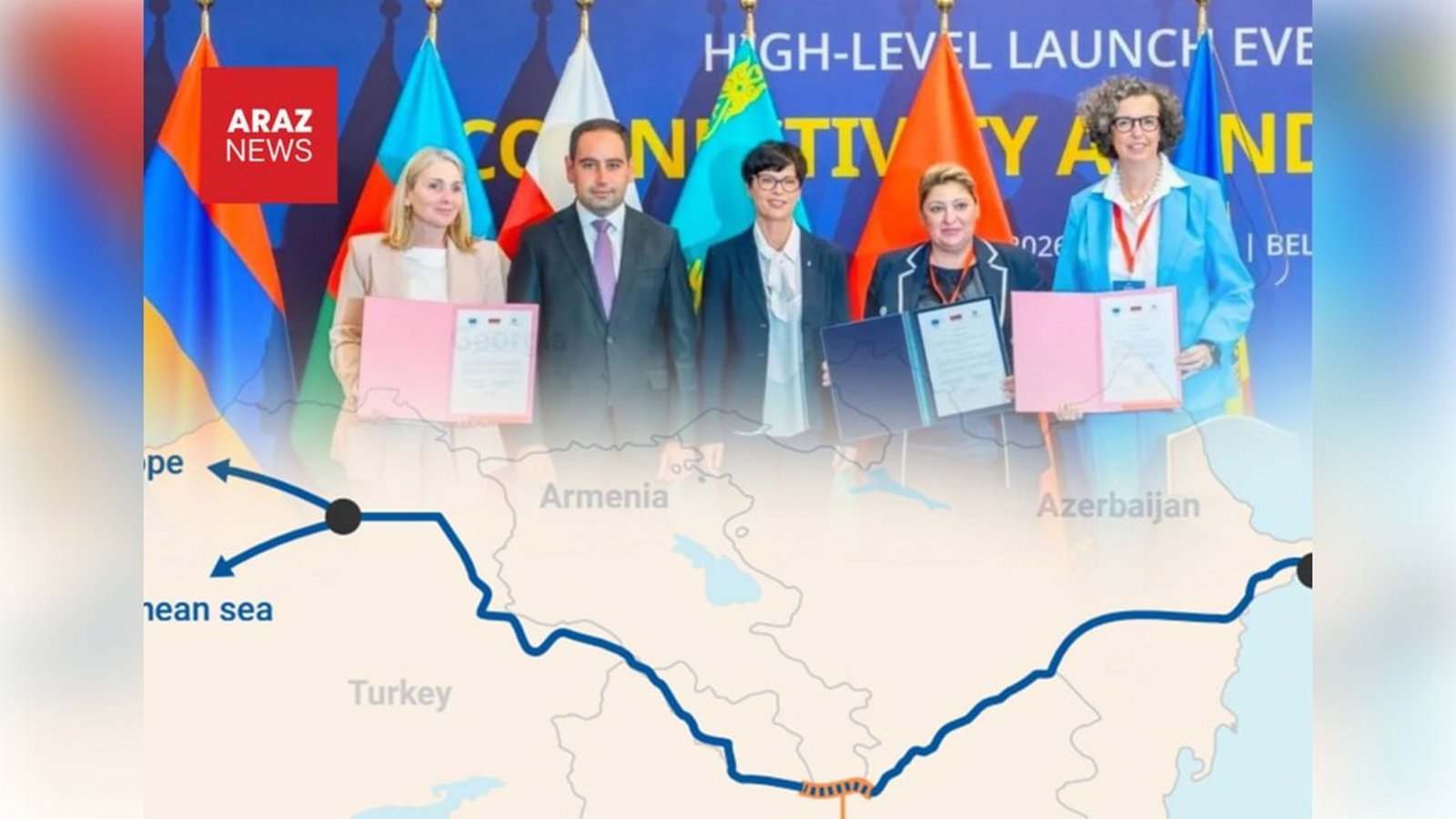 Avropa İttifaqı Azərbaycan və Türkiyə arasında Ermənistan ərazisindən keçən yeni yolların yaradılmasını dəstəkləyir
