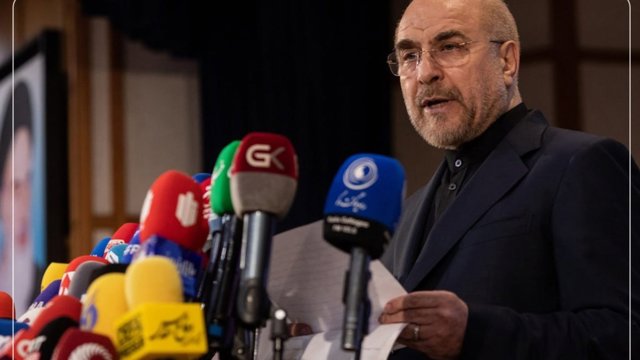 Qalibaf: Hörmüz boğazı dəniz mühasirəsi və neft sanksiyaları ləğv olunmayana qədər yenidən açılmayacaq