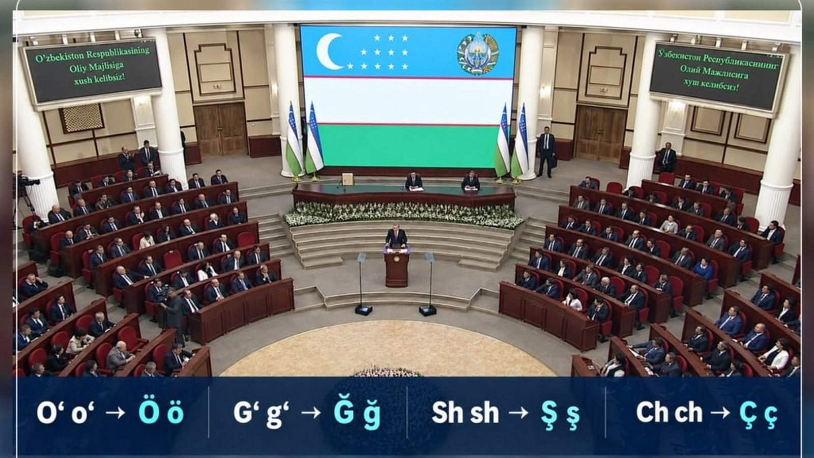 Əlifba islahatları Senatda təsdiqləndi: Özbəkistanın türk dünyasının ortaq əlifbasına doğru yeni addımı