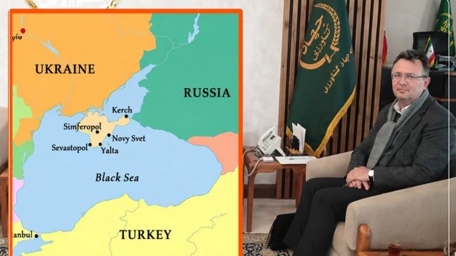 نقشه منتشرشده از سوی سفیر ایران جنجالی شد؛چرا شرق گرجستان در تصویر نیست؟