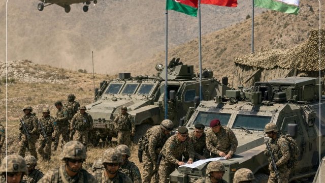 گامی دیگر در همگرایی نظامی جهان تورک؛ رزمایش مشترک آزربایجان، ترکیه و ازبکستان در قاراباغ و نخجوان