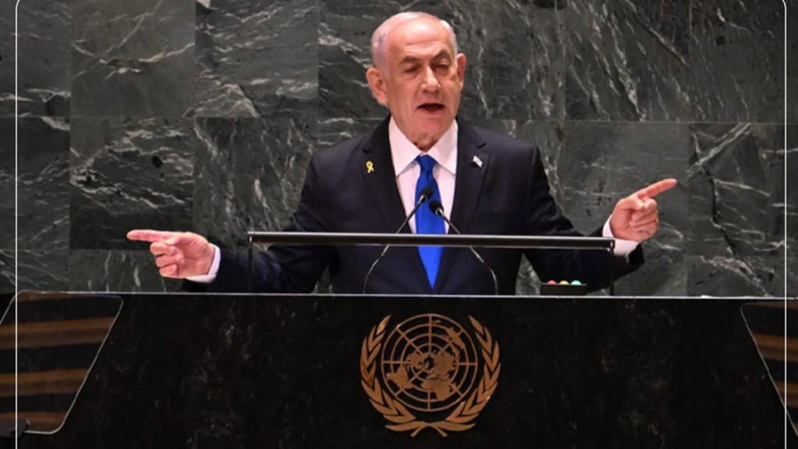 Netanyahu BMT-də: İranın nüvə silahı əldə etməsinin qarşısını aldıq