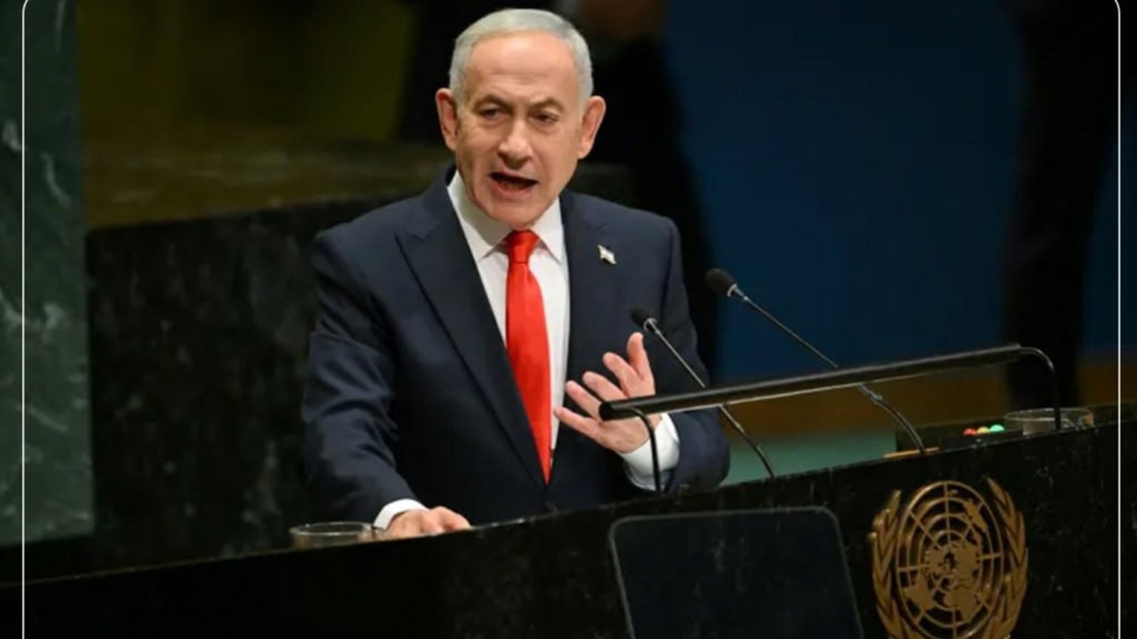 نتانیاهو در سازمان ملل: حکومت ایران از مردم خودش می‌ترسد