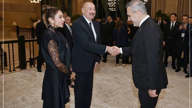Asiyada Qarşılıqlı Fəaliyyət və Etimad Tədbirləri üzrə Müşavirə: İlham Əliyev və Hakan Fidan şam yeməyində görüşüb