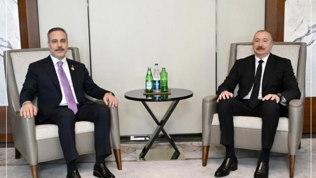 دیدار الهام علی‌اف و هاکان فیدان؛ تأکید بر تداوم اتحاد راهبردی آذربایجان و ترکیه
