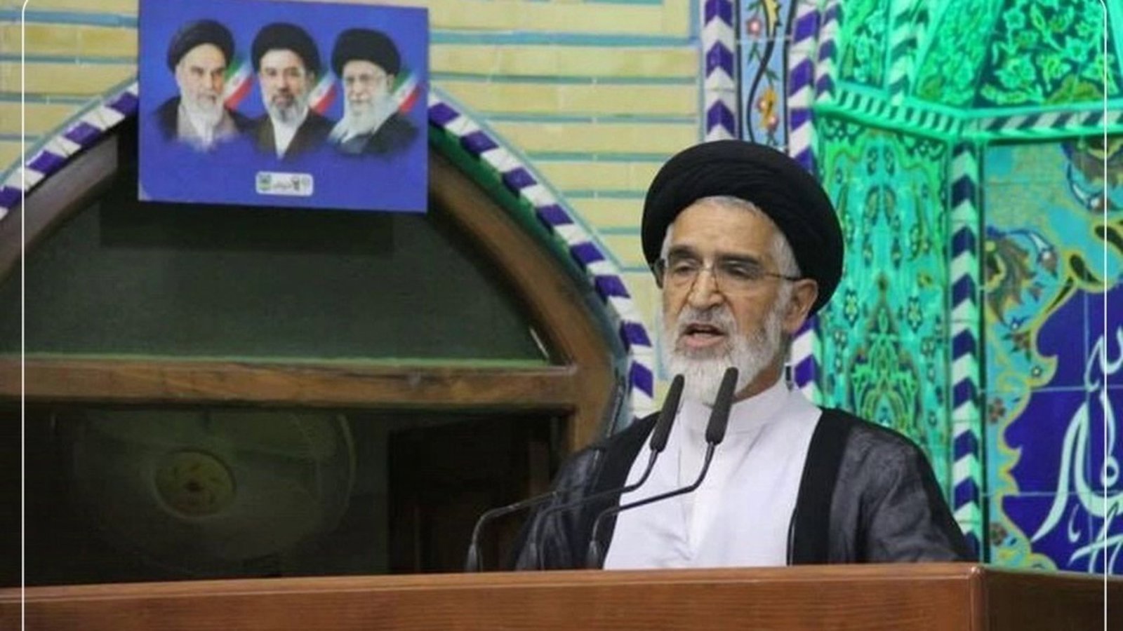 امام جمعه یزد بر طبل جنگ کوبید؛ درخواست ادامه جنگ با آمریکا و سرکوب زنان مخالف حجاب اجباری