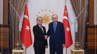 دیدار وزیر خارجه آزربایجان با اردوغان در آنکارا