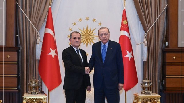 Azərbaycanın xarici işlər naziri Ankarada Ərdoğanla görüşüb