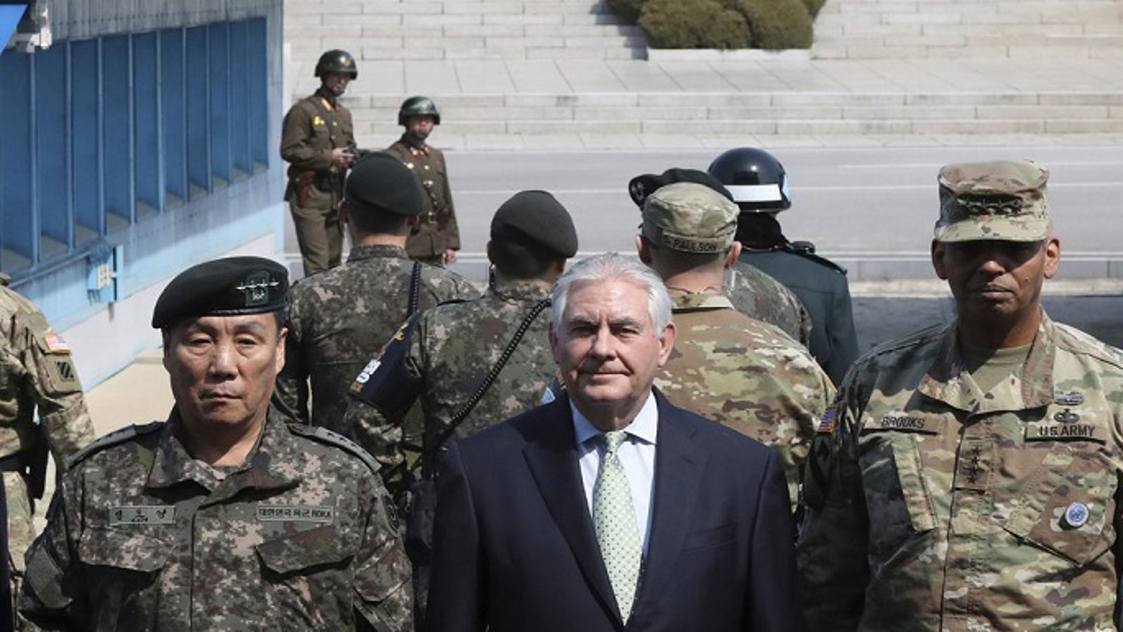 تشدید احتمال مداخله نظامی آمریکا در کره شمالی