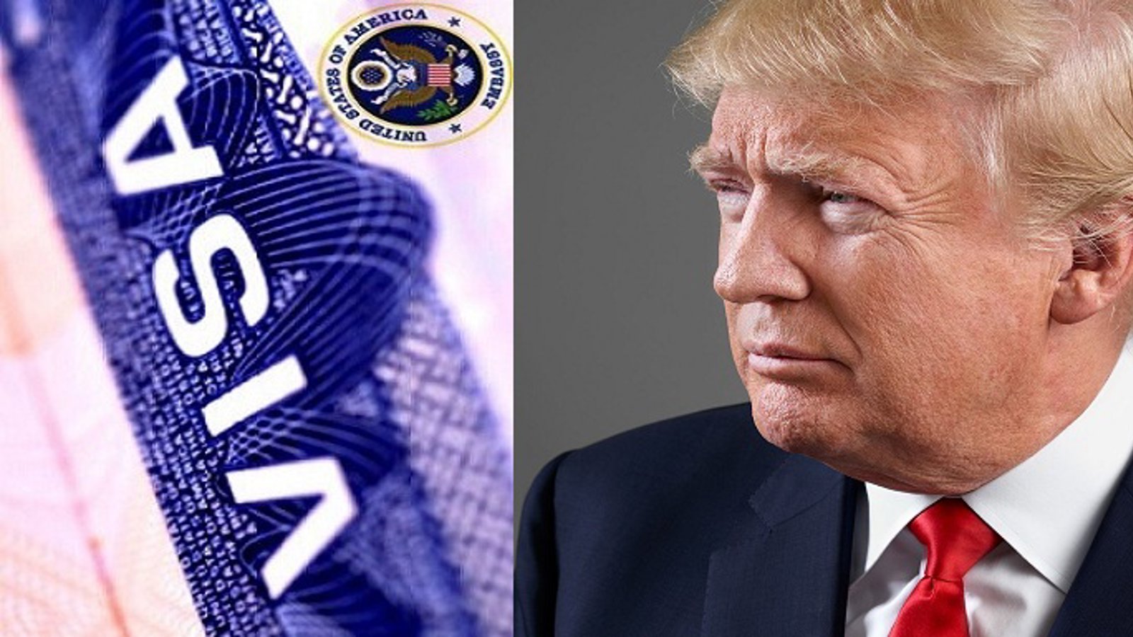 دستور ممنوعیت صدور ویزای آمریکا برای اتباع برخی کشورها از جمله ایرانی ها / دستور ساخت دیوار مرزی با مکزیک