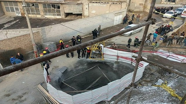 مرگ ۳ کارگر در تبریز بر اثر ریزش تونل