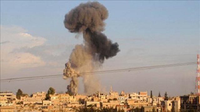 اصابت چندین خمپاره در نزدیکی سفارت روسیه در دمشق