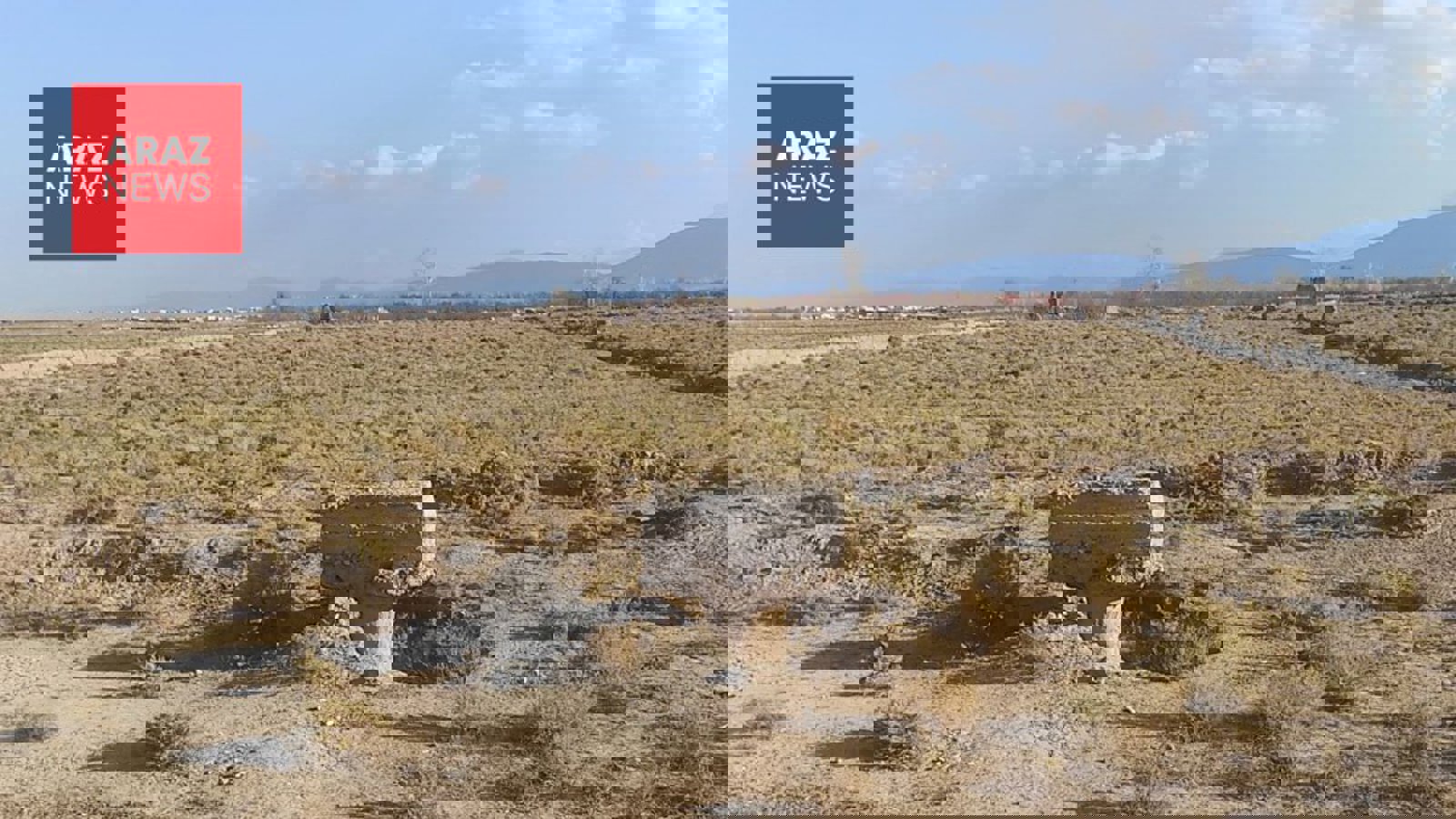 فرونشست زمین در روستاهای اطراف مرند