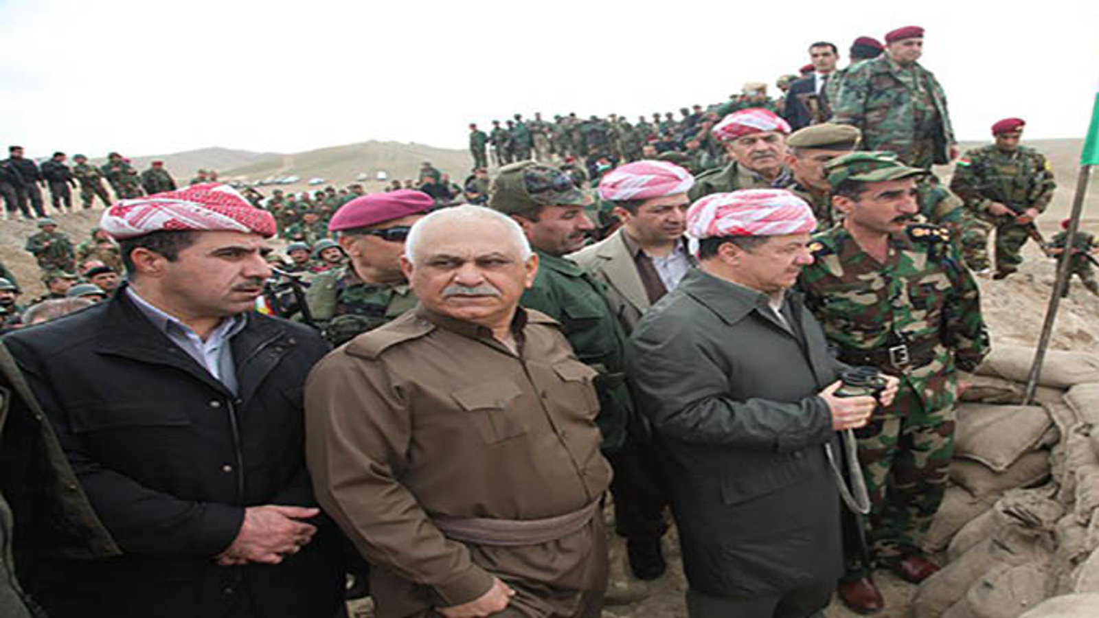 بارزانی حکومت عراق را تهدید به استفاده از اسلحه کرد.