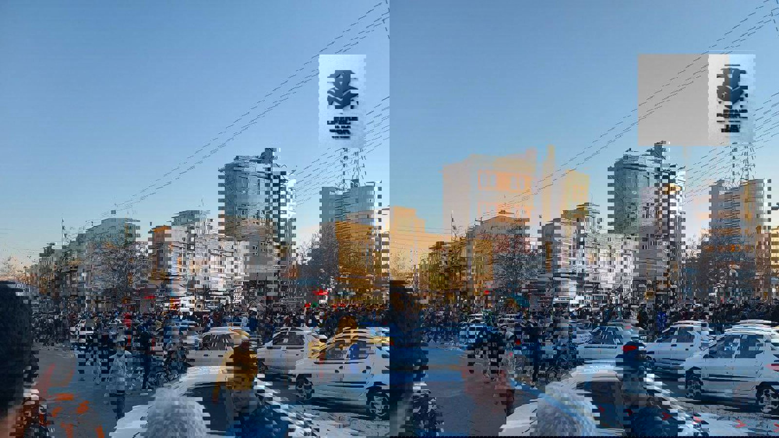 شکل گیری تجمع اعتراضی در اورمیه