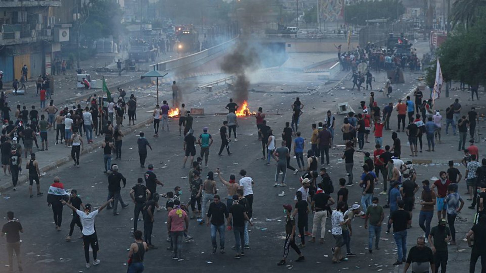 تعداد کشته‌شدگان در تظاهرات مردمی عراق به ۱۱۳ نفر رسید