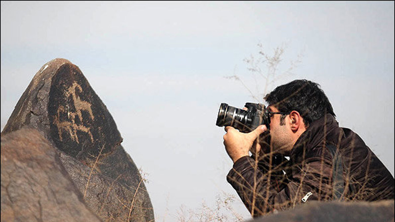 سنگ نگاره های تیمره متعلق به ترکان باستان در معرض تخریب قرار گرفتند