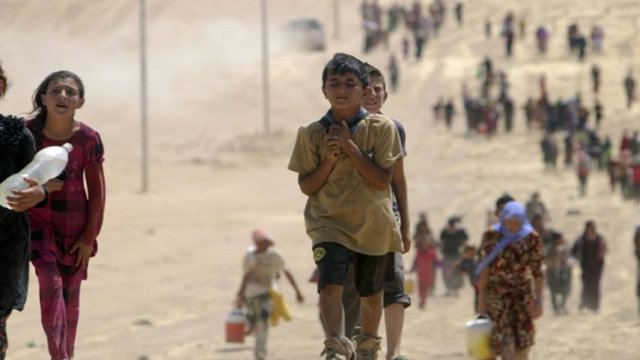 یونیسف: جنگ ۲۸ میلیون کودک را آواره کرده‌است