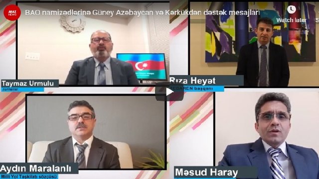 BAO نامزدلرینه گونئی آزربایجان و کرکوک-دان دستک مئساژلاری