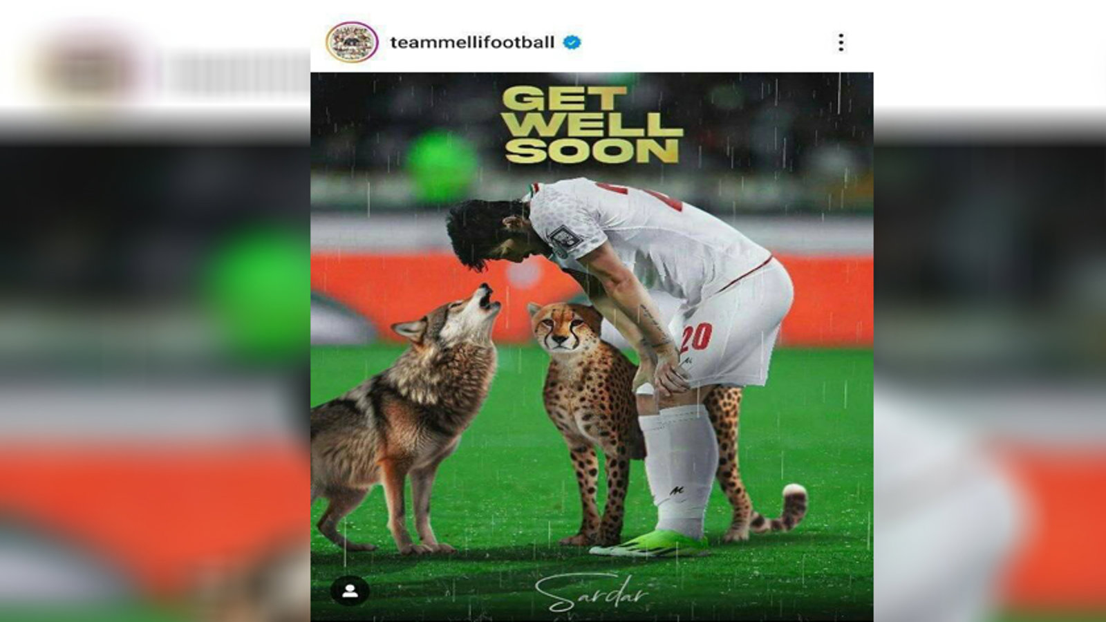 نفرت پراکنی جریان فاشیستی ایرانشهری علیه سردار آزمون