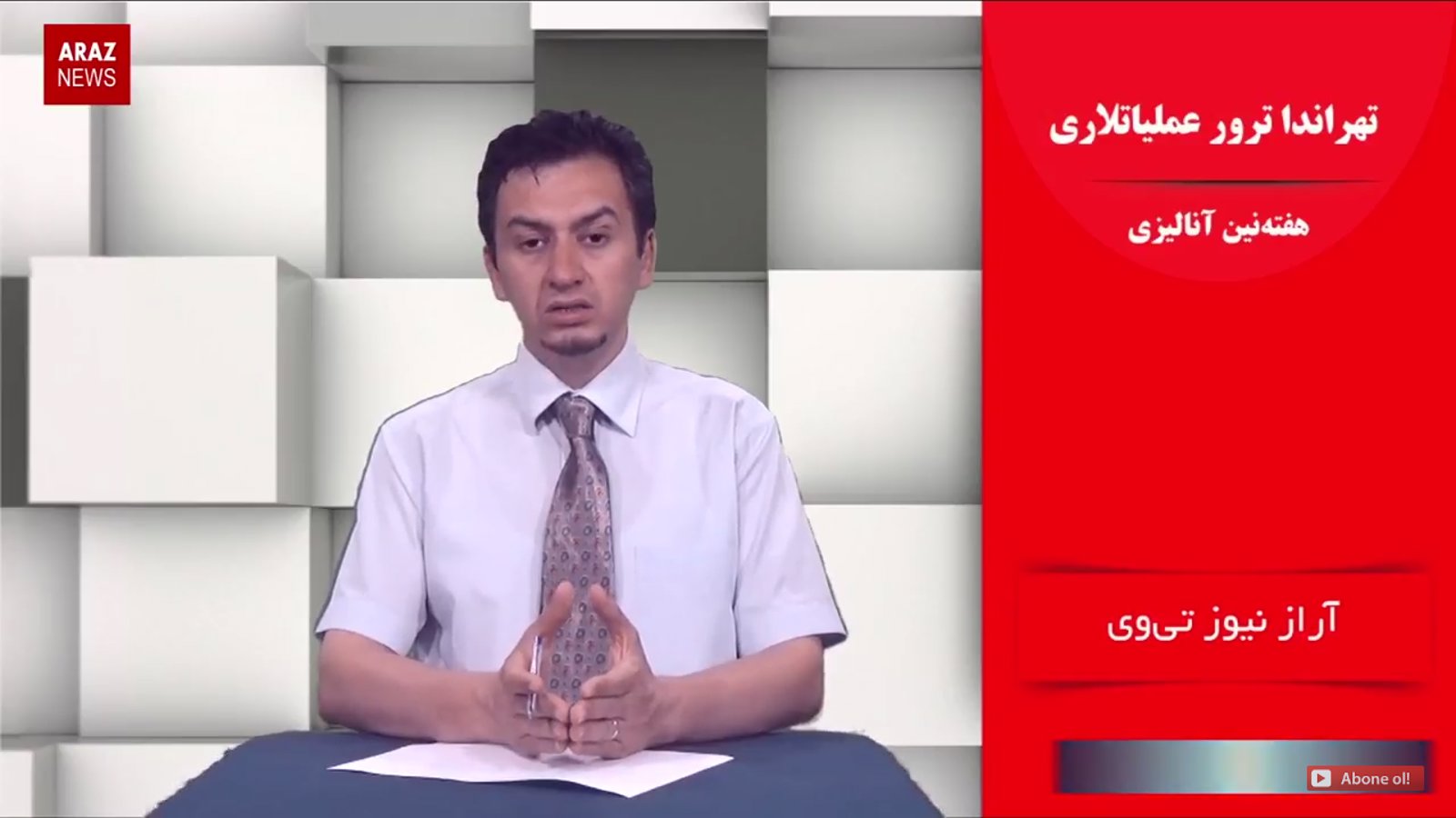 تهراندا ترور عملیاتلاری - هفته نین آنالیزی