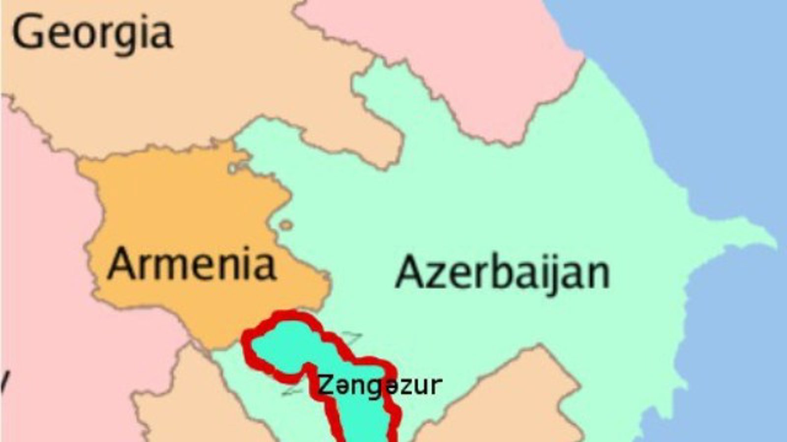 آذربایجانین تاریخی اراضیسی اولان زنگه‌زور، ارمنیستانا نئجه وئریلدی؟